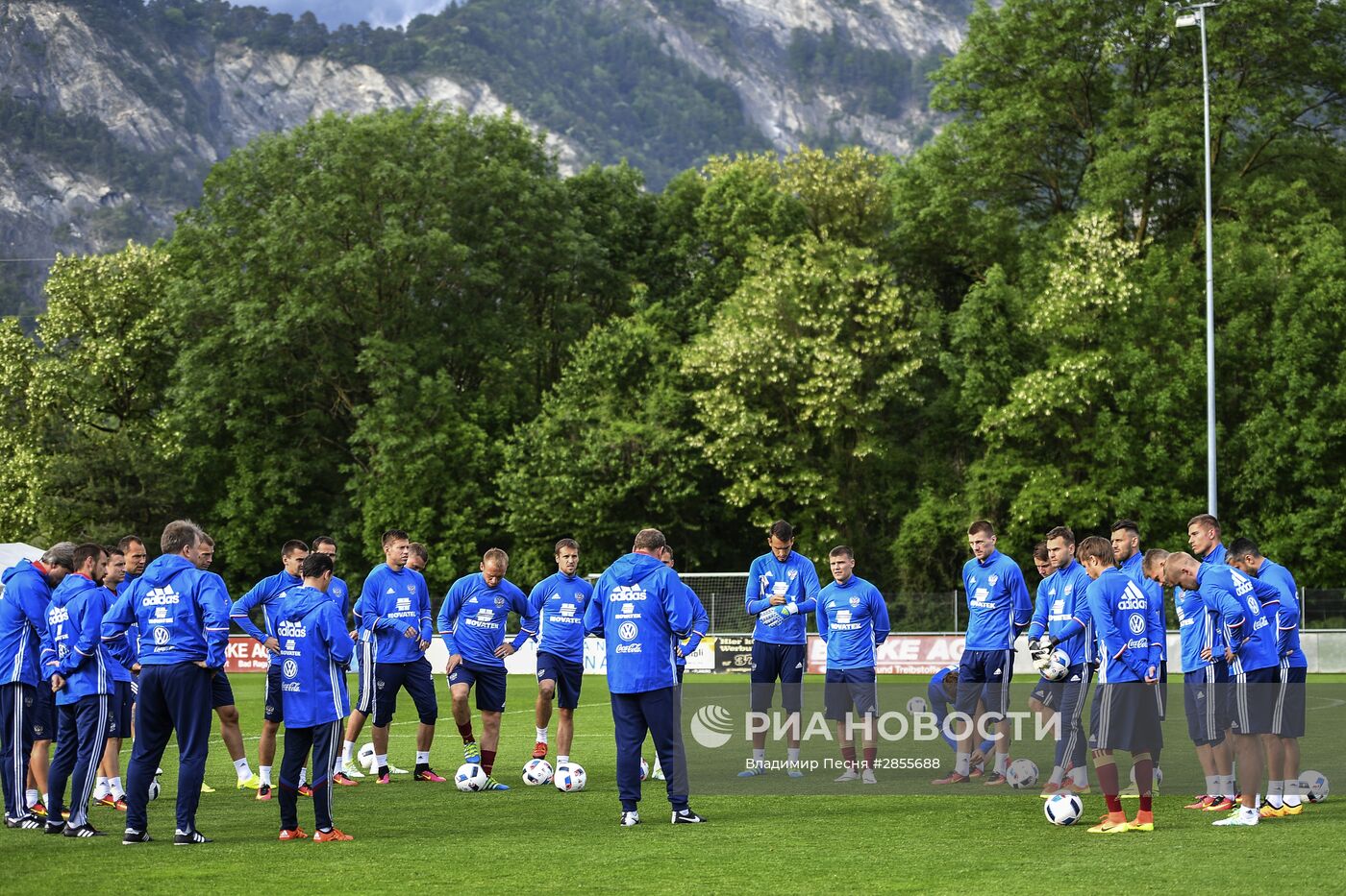 Футбол. Учебно-тренировочный сбор национальной команды