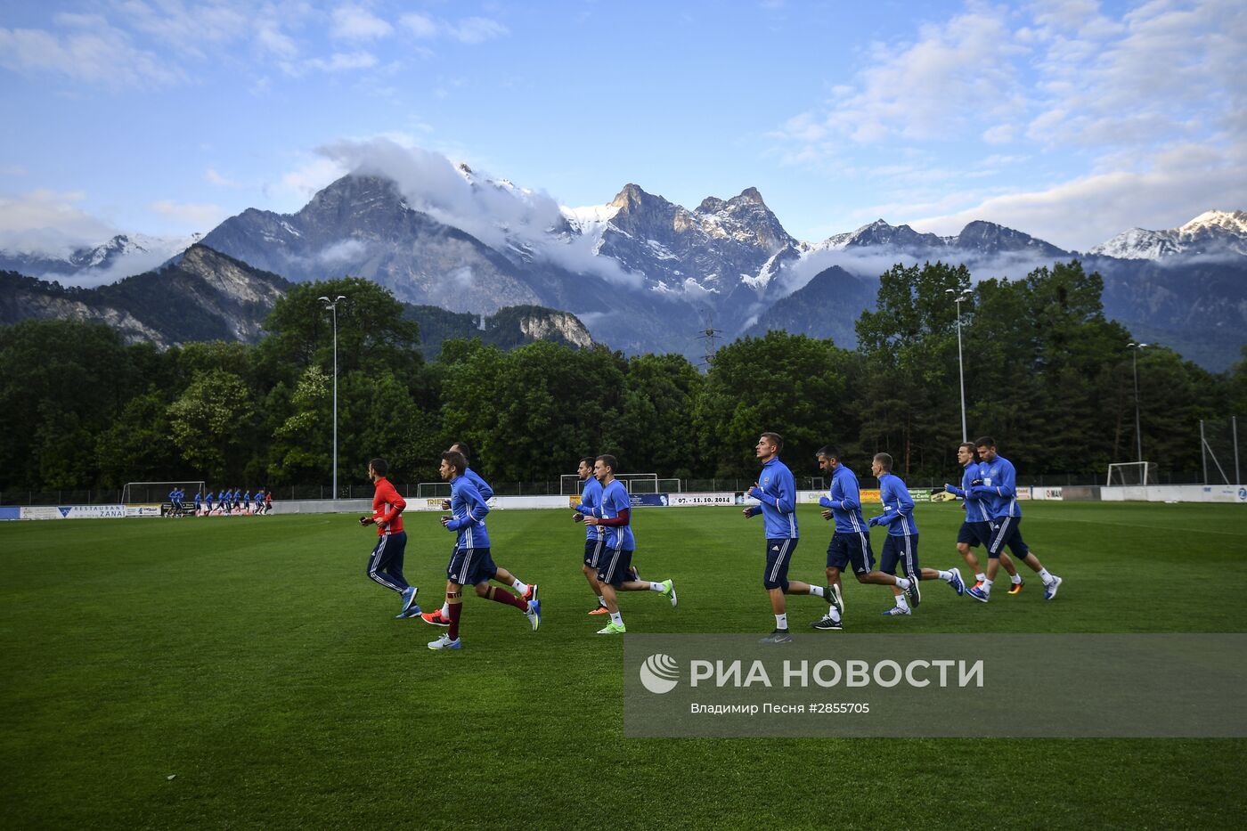 Футбол. Учебно-тренировочный сбор национальной команды