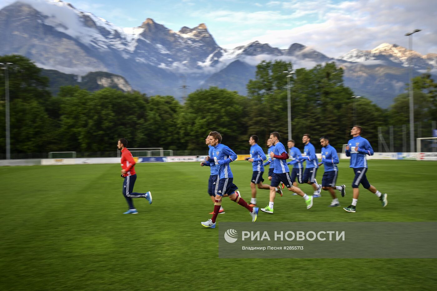 Футбол. Учебно-тренировочный сбор национальной команды