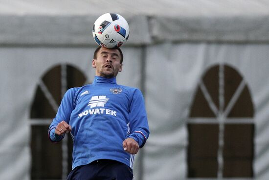 Футбол. Учебно-тренировочный сбор национальной команды