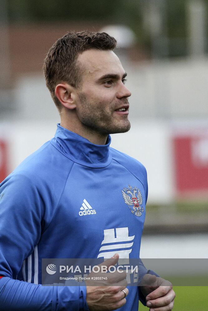 Футбол. Учебно-тренировочный сбор национальной команды