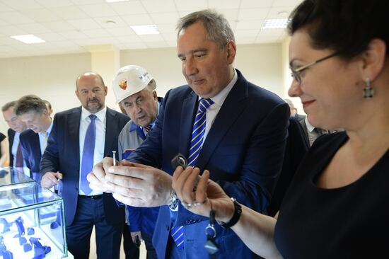 Рабочая поездка вице-премьера РФ Д. Рогозина в Архангельск
