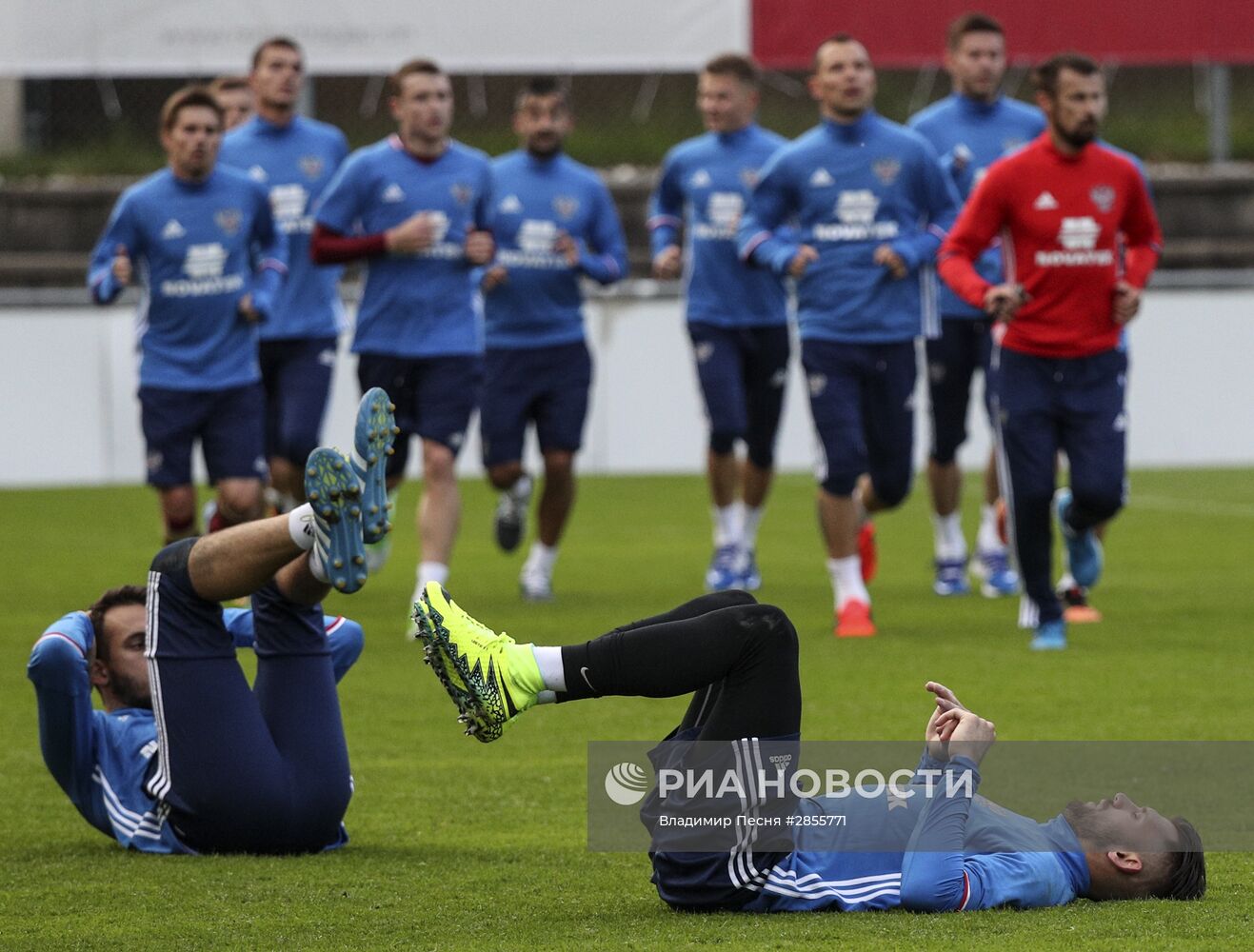 Футбол. Учебно-тренировочный сбор национальной команды