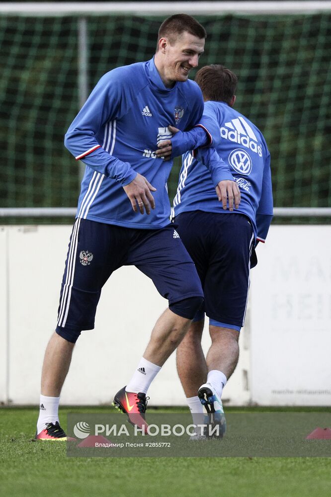 Футбол. Учебно-тренировочный сбор национальной команды