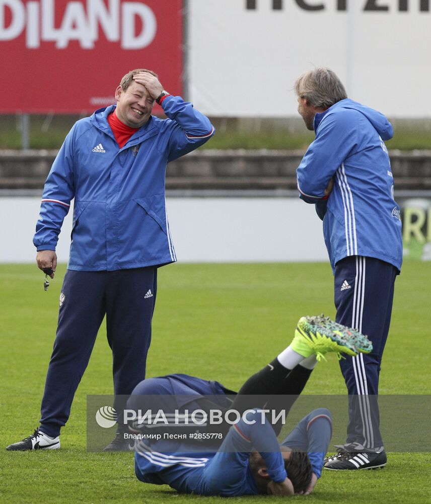 Футбол. Учебно-тренировочный сбор национальной команды