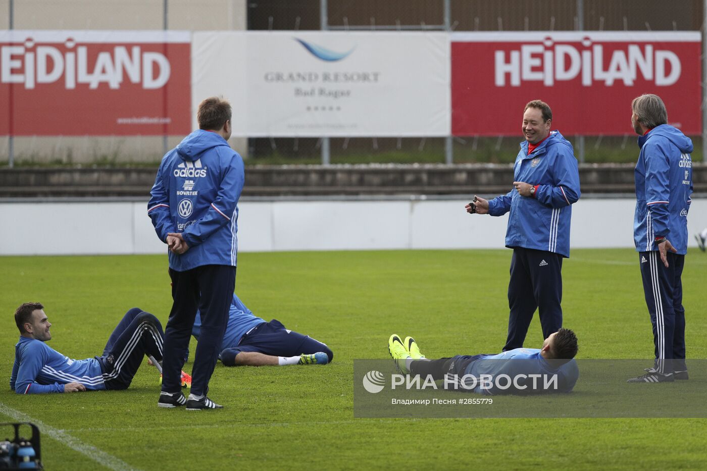 Футбол. Учебно-тренировочный сбор национальной команды