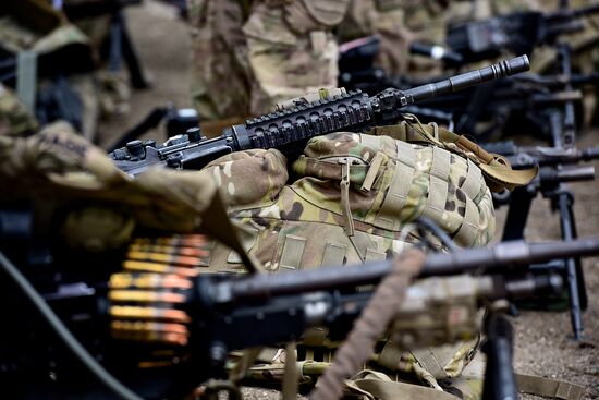 Совместные военные учения вооруженных сил Грузии и США "Достойный партнёр"