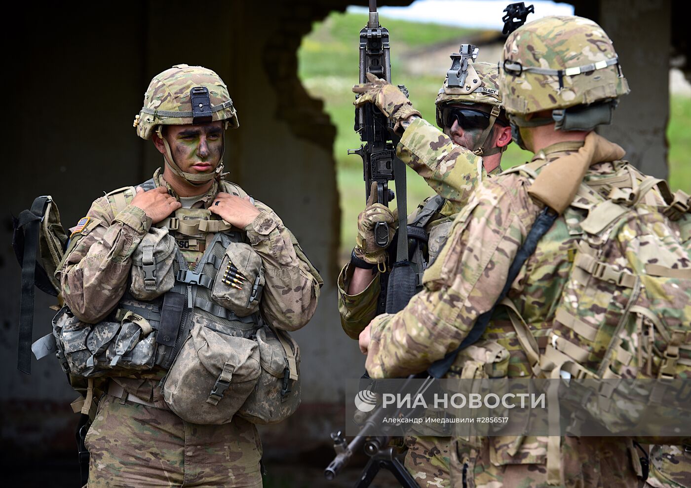 Совместные военные учения вооруженных сил Грузии и США "Достойный партнёр"