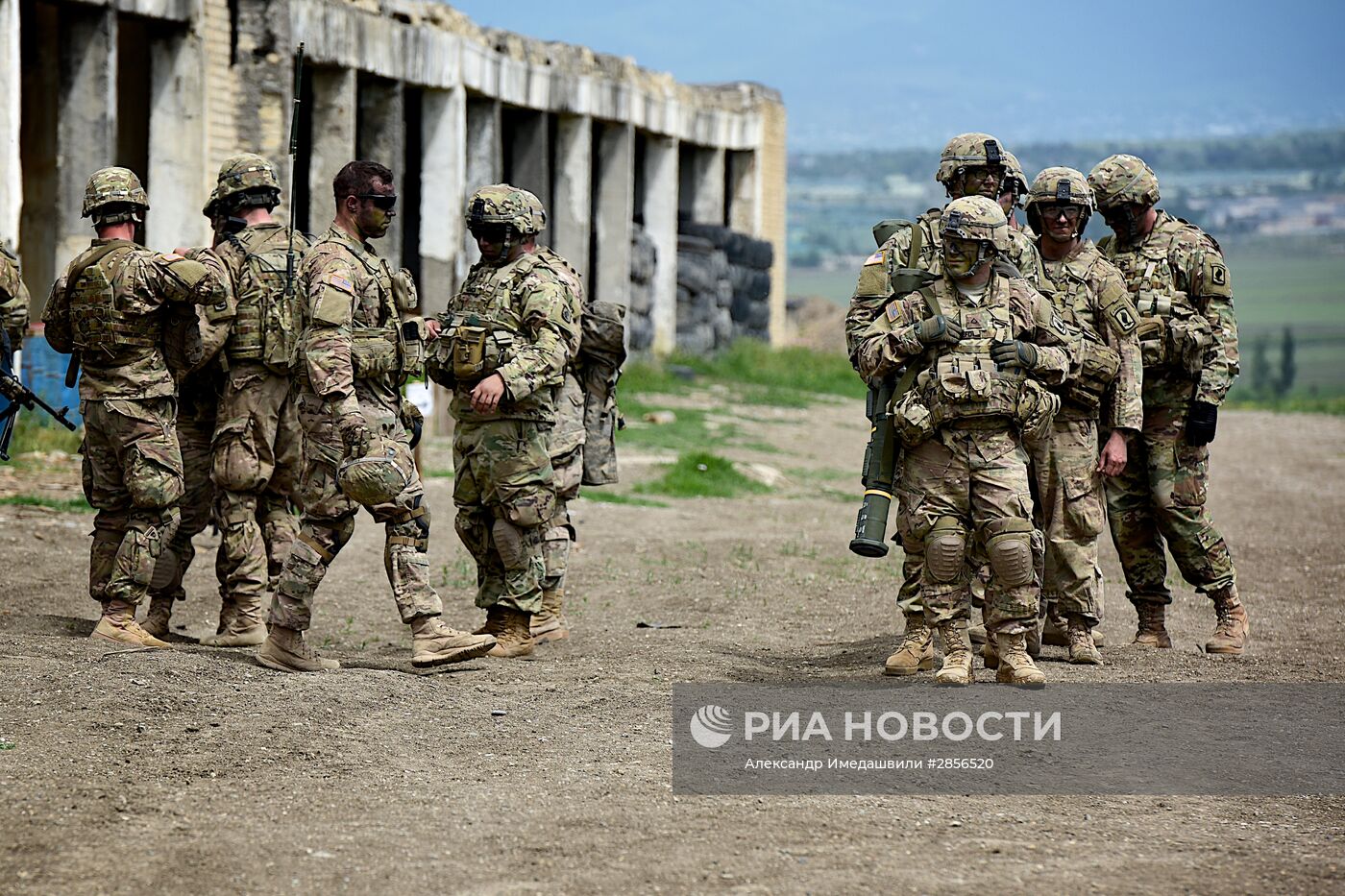 Совместные военные учения вооруженных сил Грузии и США "Достойный партнёр"