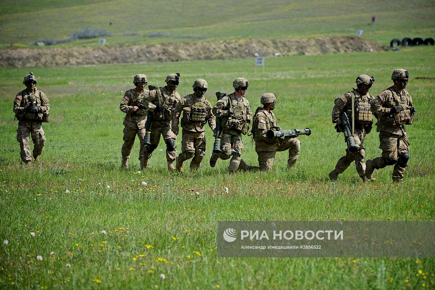 Совместные военные учения вооруженных сил Грузии и США "Достойный партнёр"