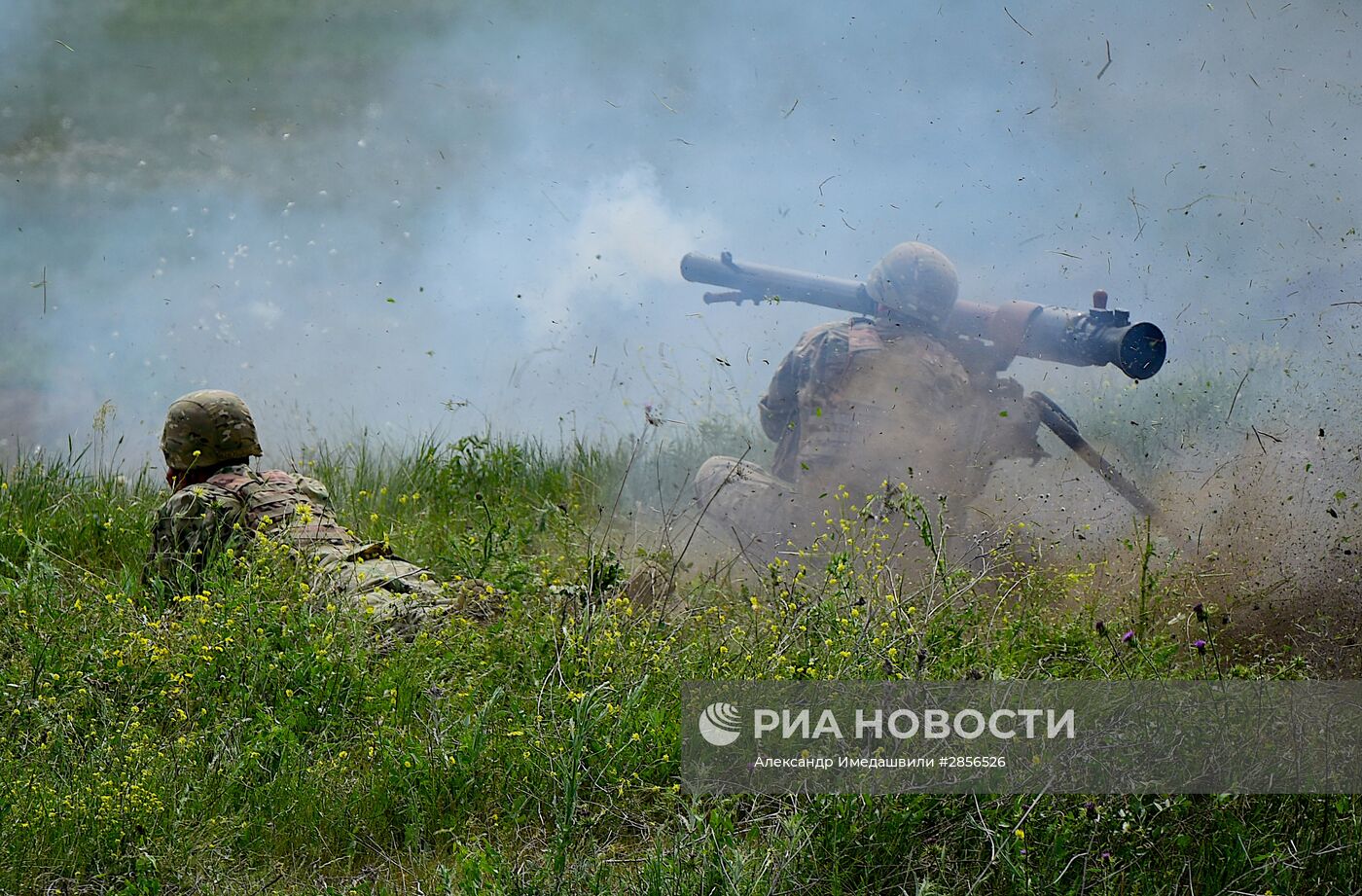 Совместные военные учения вооруженных сил Грузии и США "Достойный партнёр"
