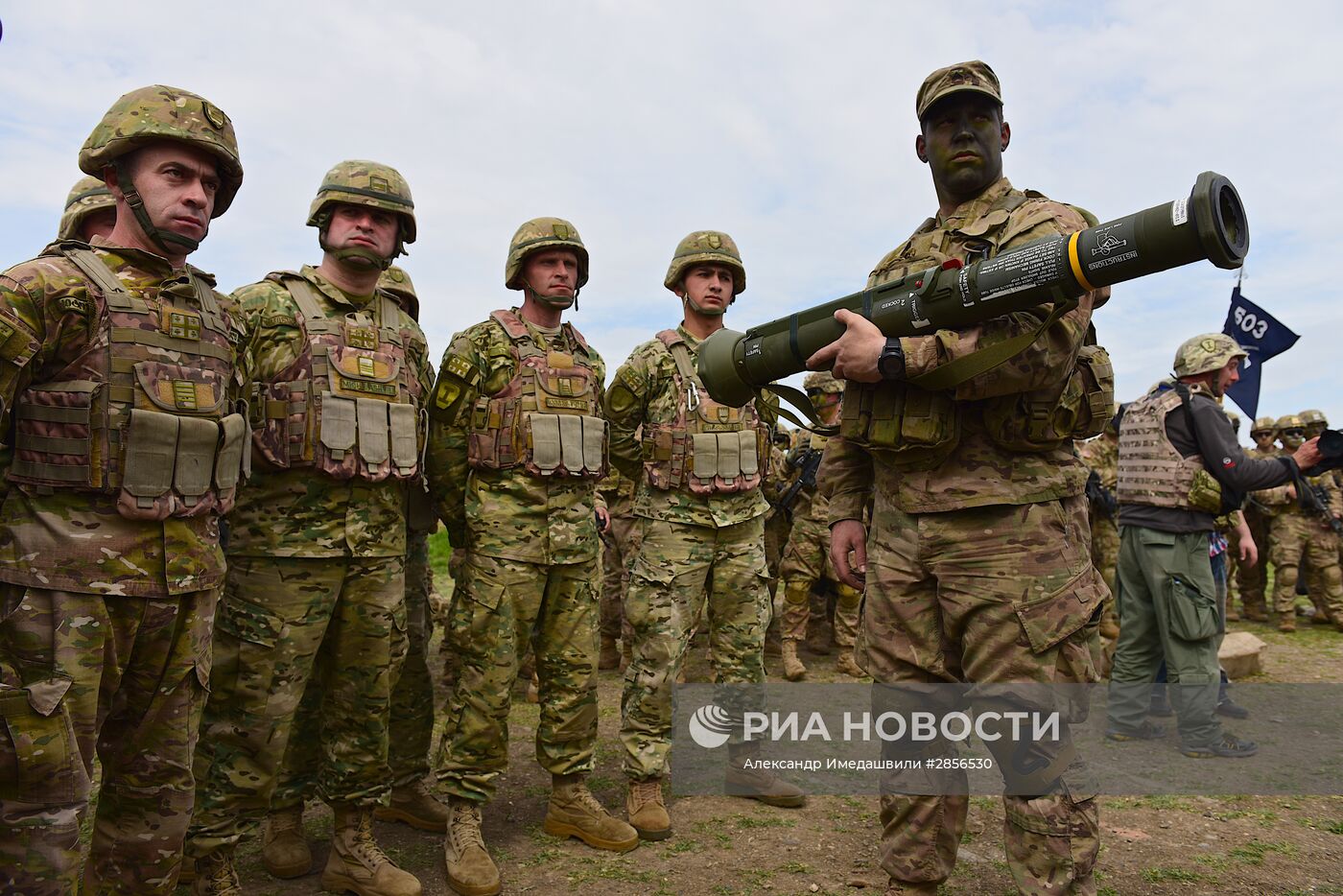 Совместные военные учения вооруженных сил Грузии и США "Достойный партнёр"