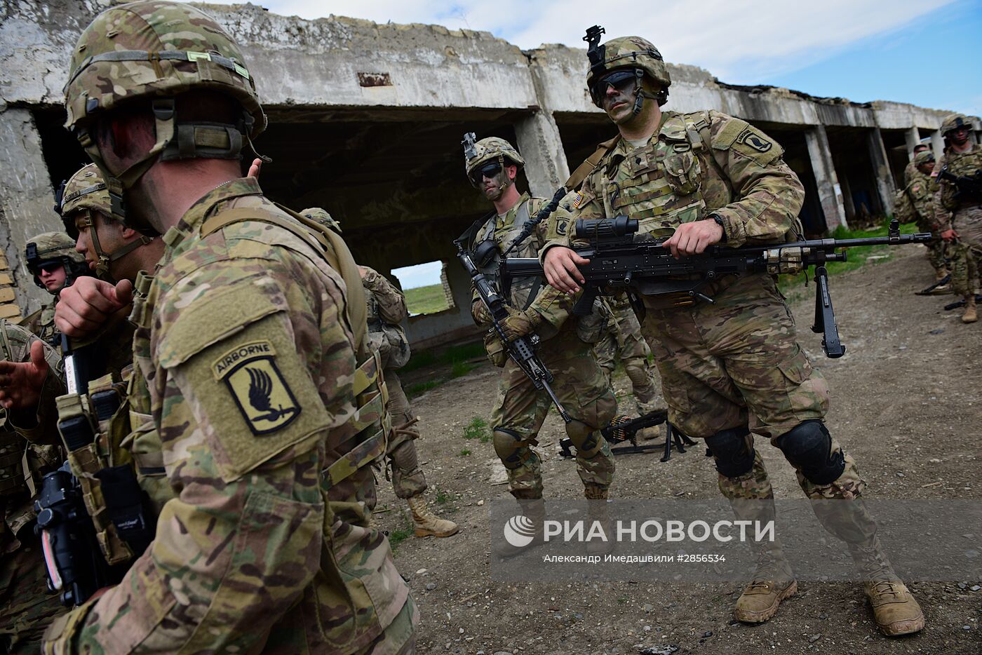Совместные военные учения вооруженных сил Грузии и США "Достойный партнёр"
