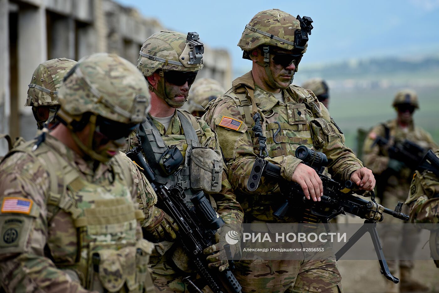 Совместные военные учения вооруженных сил Грузии и США "Достойный партнёр"