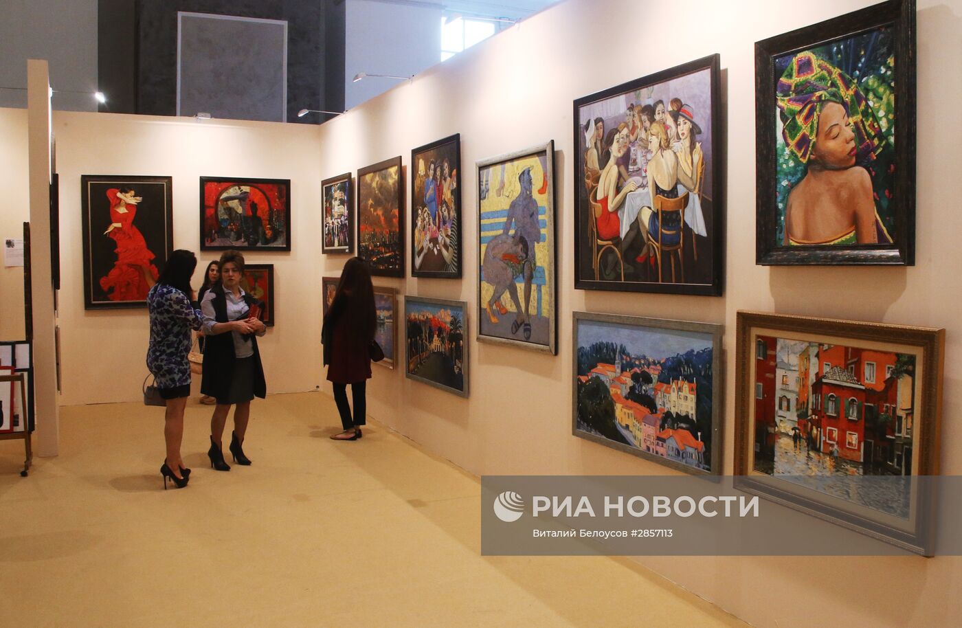 Открытие X Юбилейного международного фестиваля изобразительных искусств "Традиции и современность"