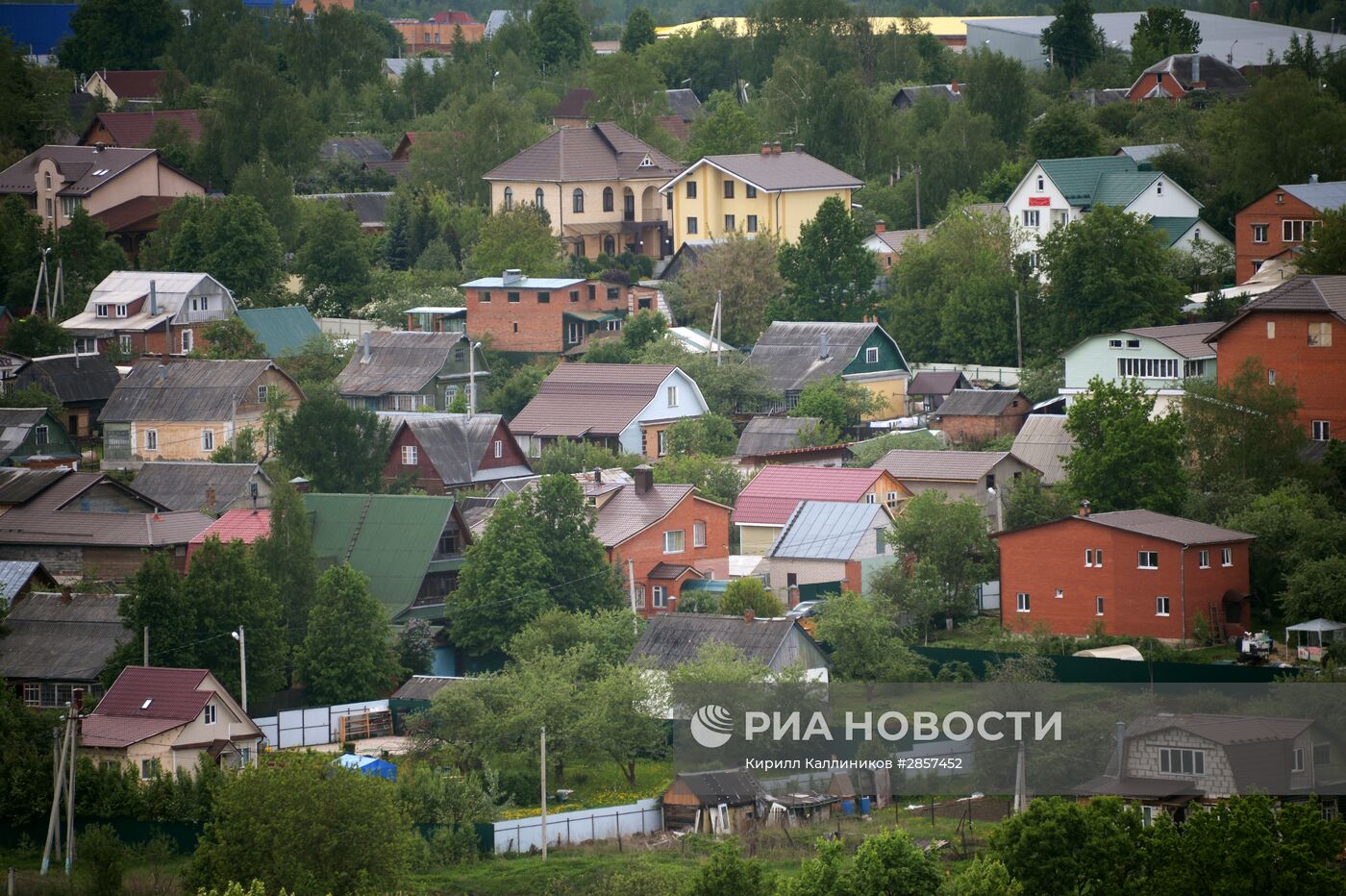 Поселок Поварово в Московской области