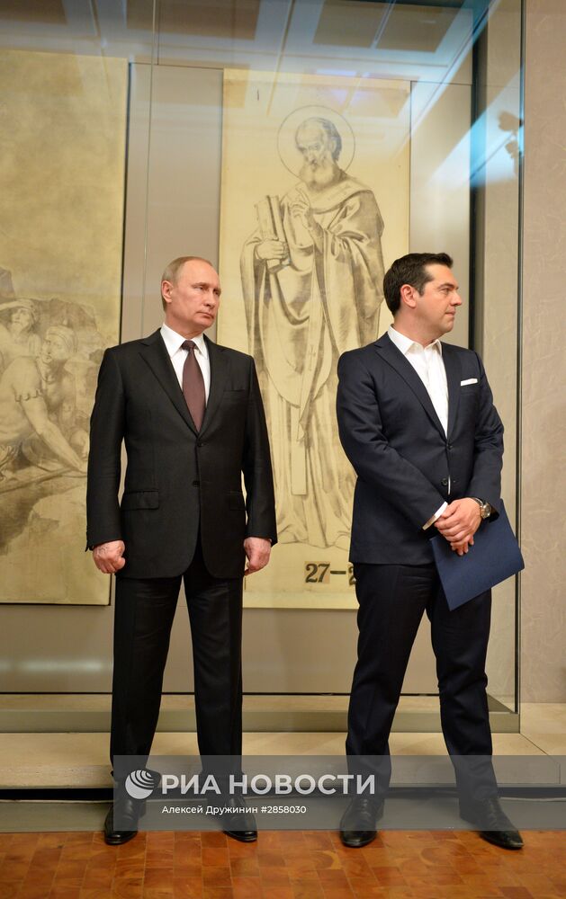 Визит президента РФ В. Путина в Грецию