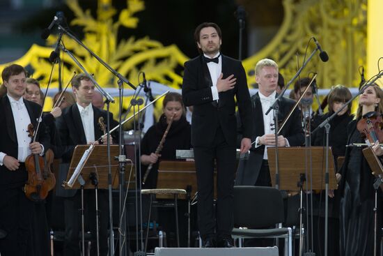 Гала-концерт "Классика на Дворцовой" в Санкт-Петербурге