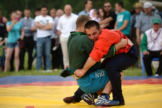 Праздник "Сабантуй" в городах России