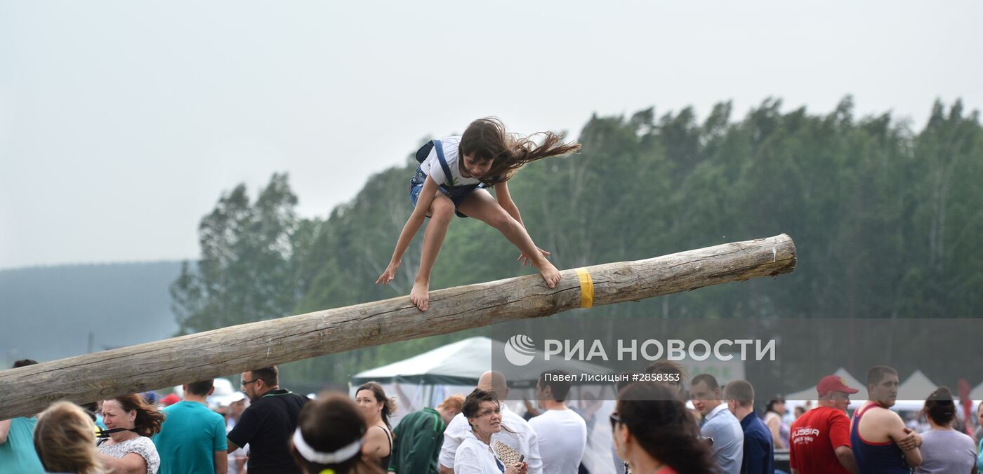 Праздник "Сабантуй" в городах России