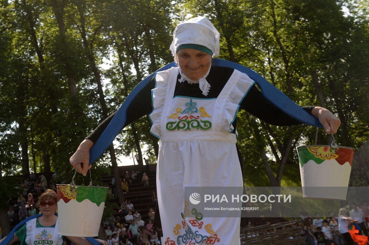 Праздник "Сабантуй" в городах России