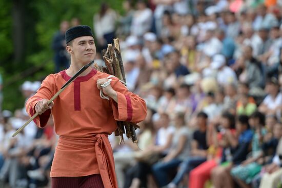 Праздник "Сабантуй" в городах России