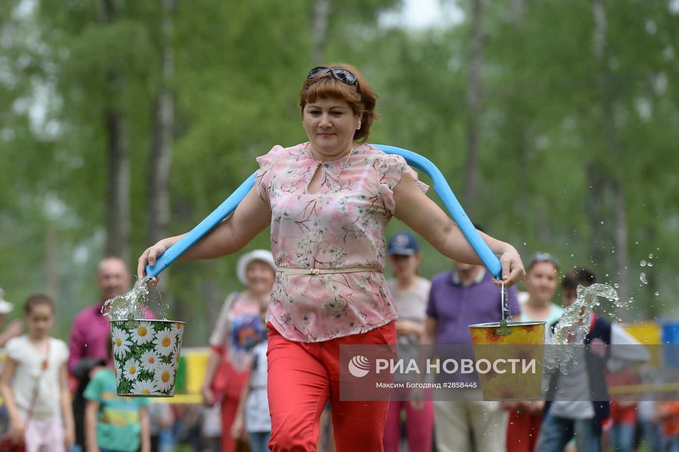 Праздник "Сабантуй" в городах России