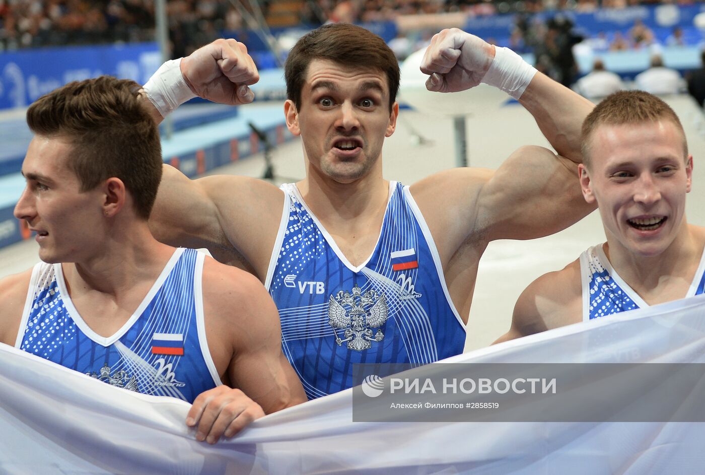 Спортивная гимнастика. Чемпионат Европы. Мужчины. Командное первенство