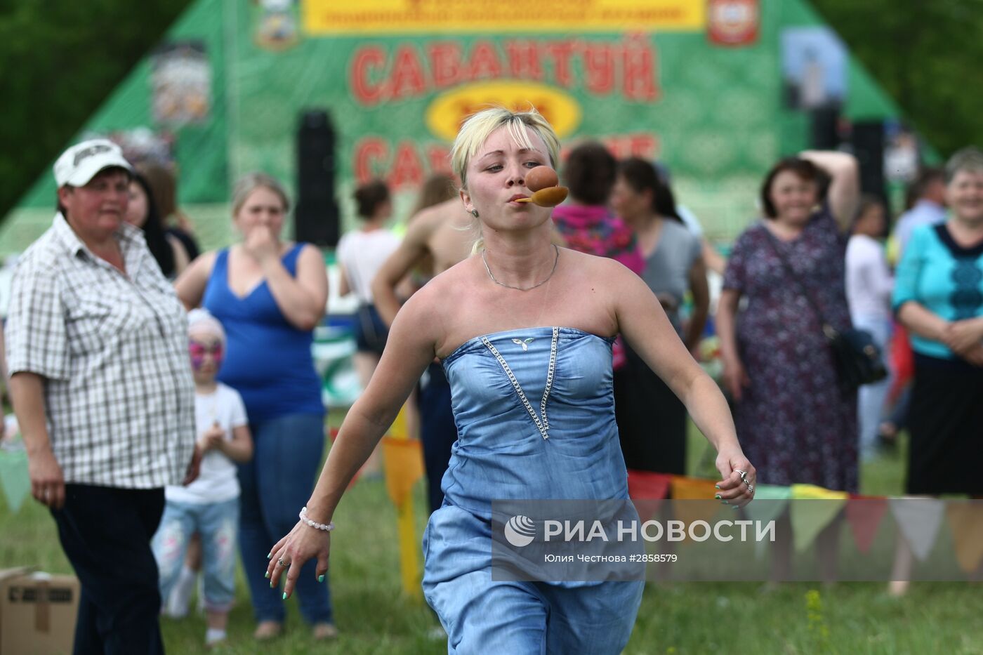 Праздник "Сабантуй" в городах России