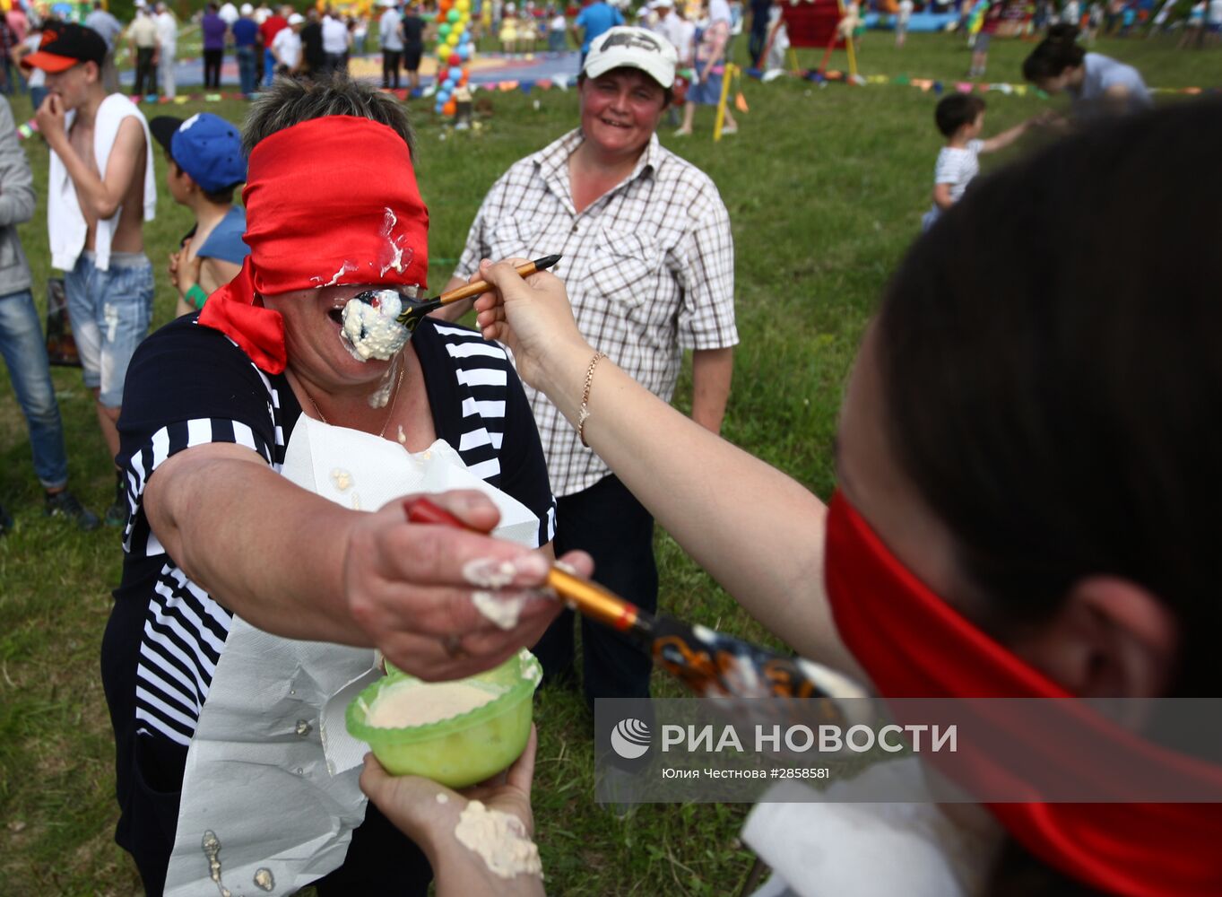 Праздник "Сабантуй" в городах России