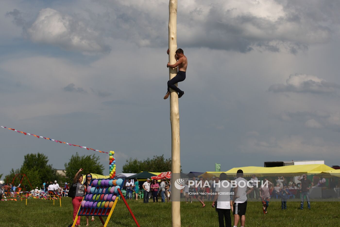 Праздник "Сабантуй" в городах России