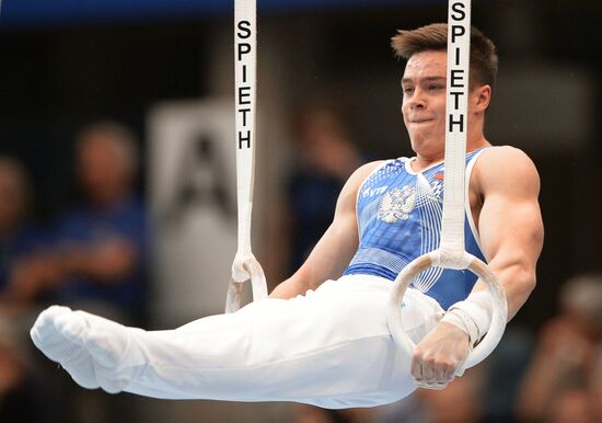 Спортивная гимнастика. Чемпионат Европы. Мужчины. Командное первенство