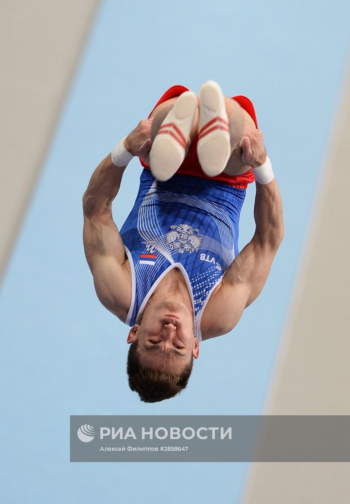 Спортивная гимнастика. Чемпионат Европы. Мужчины. Командное первенство