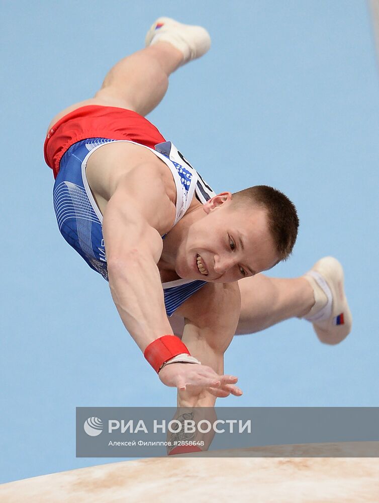 Спортивная гимнастика. Чемпионат Европы. Мужчины. Командное первенство