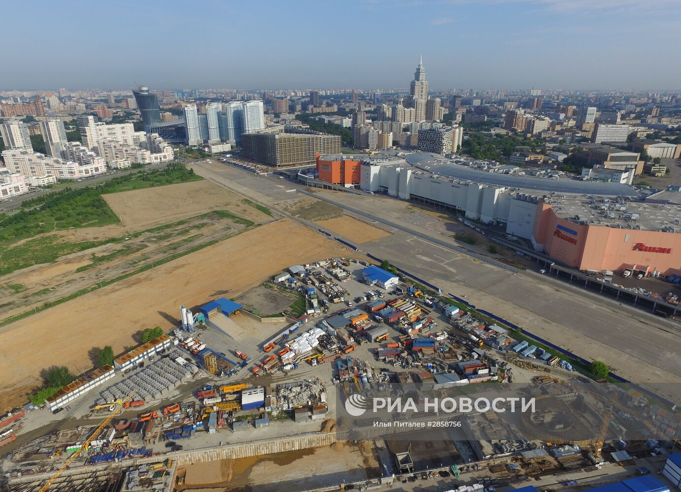 Виды Ходынского поля