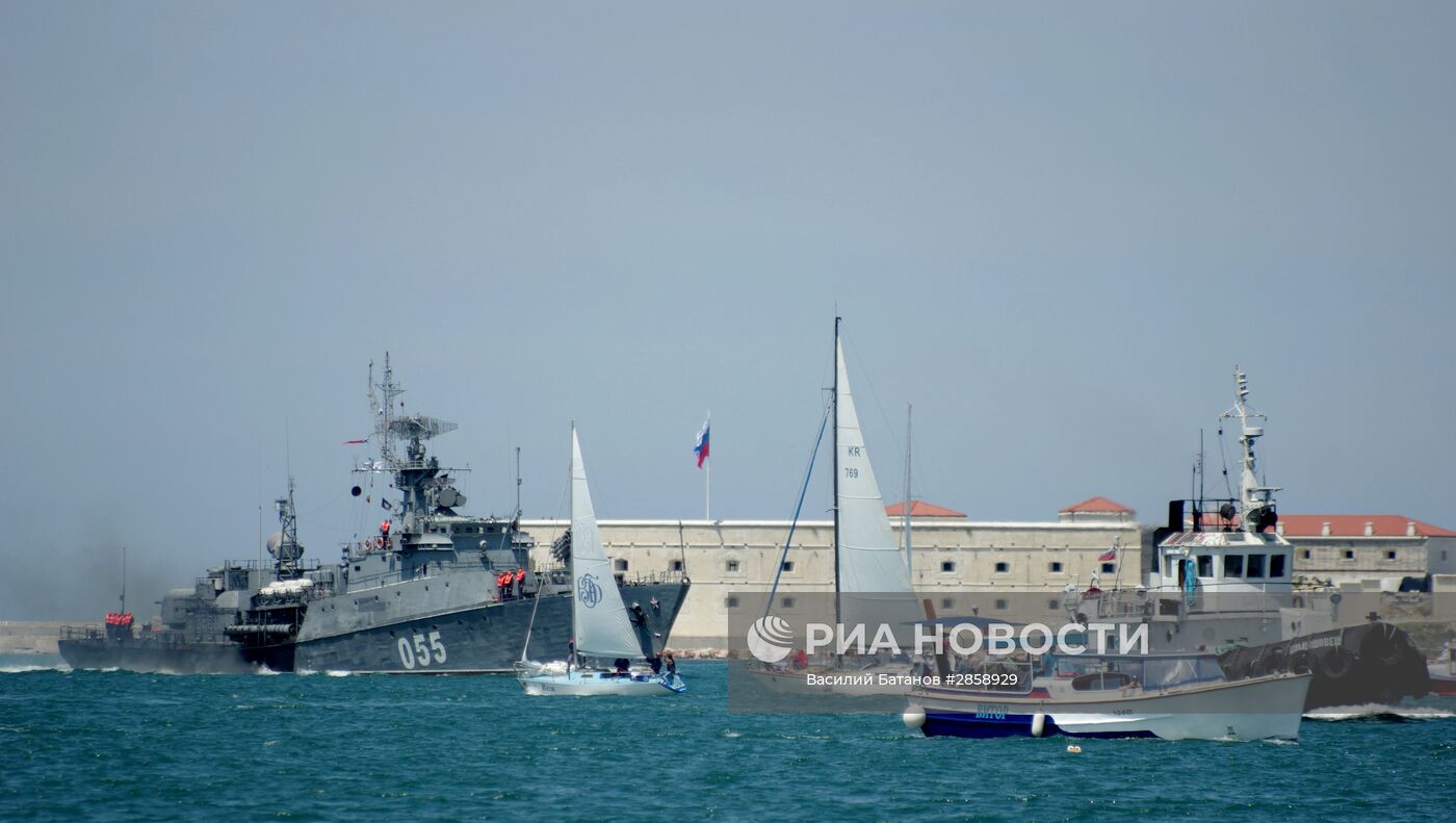 Парусная регата "Морское перо-2016" в Севастополе