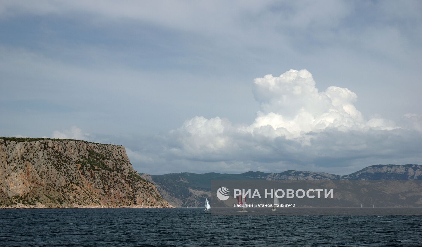 Парусная регата "Морское перо-2016" в Севастополе