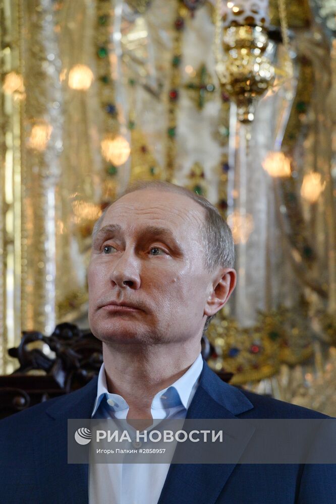 Визит президента РФ В. Путина в Грецию. День второй