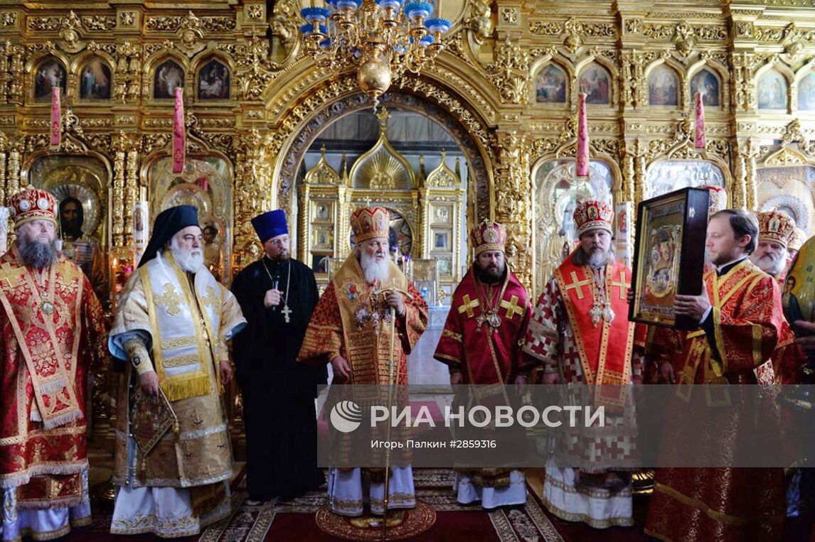 Паломническая поездка на Афон патриарха Московского и Всея Руси Кирилла