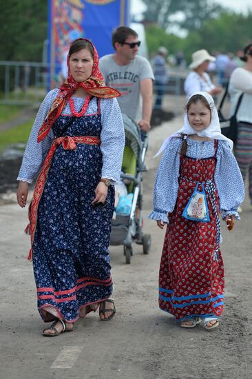 Фестиваль русского фольклора "Каравон" в Татарстане