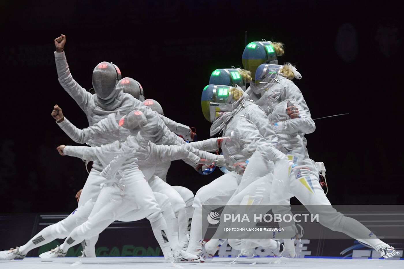 Фехтование. "Московская сабля - 2016". Женщины