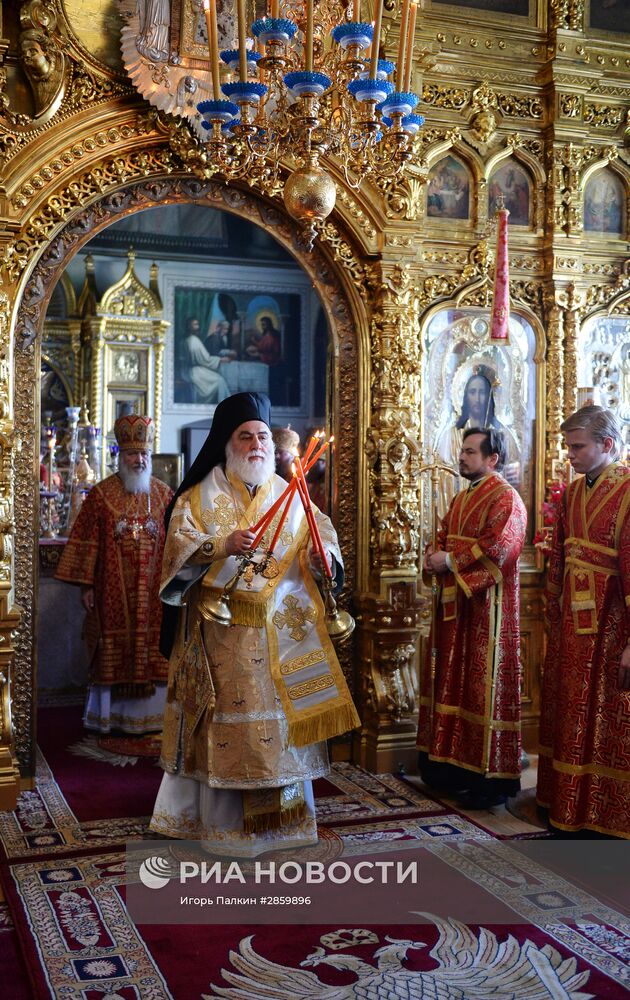 Паломническая поездка на Афон патриарха Московского и Всея Руси Кирилла