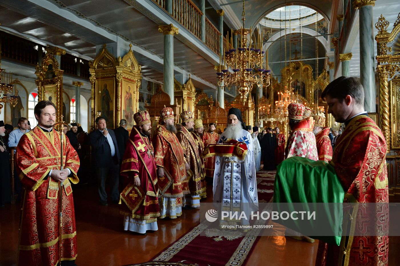 Паломническая поездка на Афон патриарха Московского и Всея Руси Кирилла