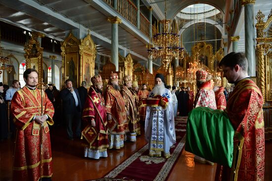 Паломническая поездка на Афон патриарха Московского и Всея Руси Кирилла