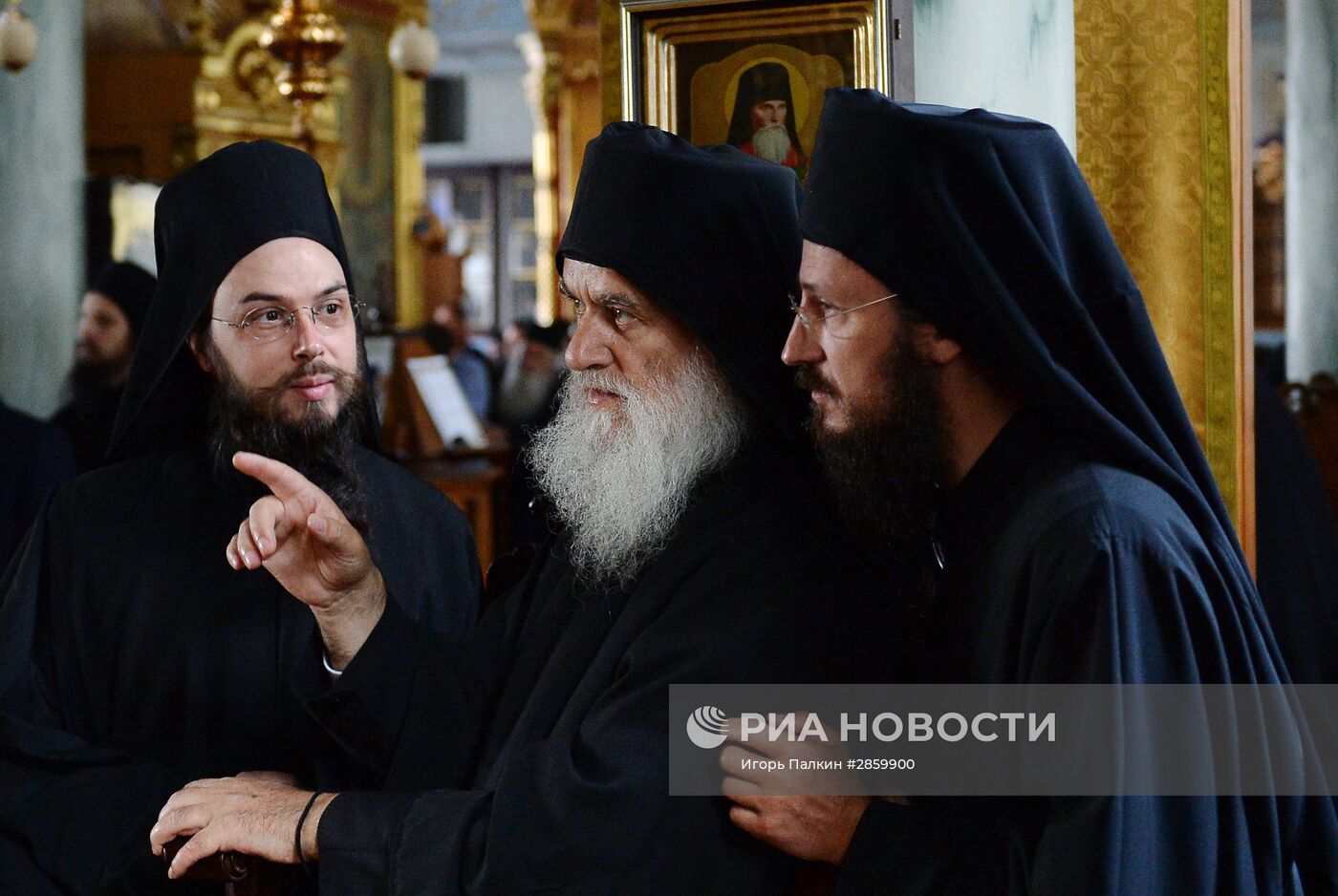 Паломническая поездка на Афон патриарха Московского и Всея Руси Кирилла