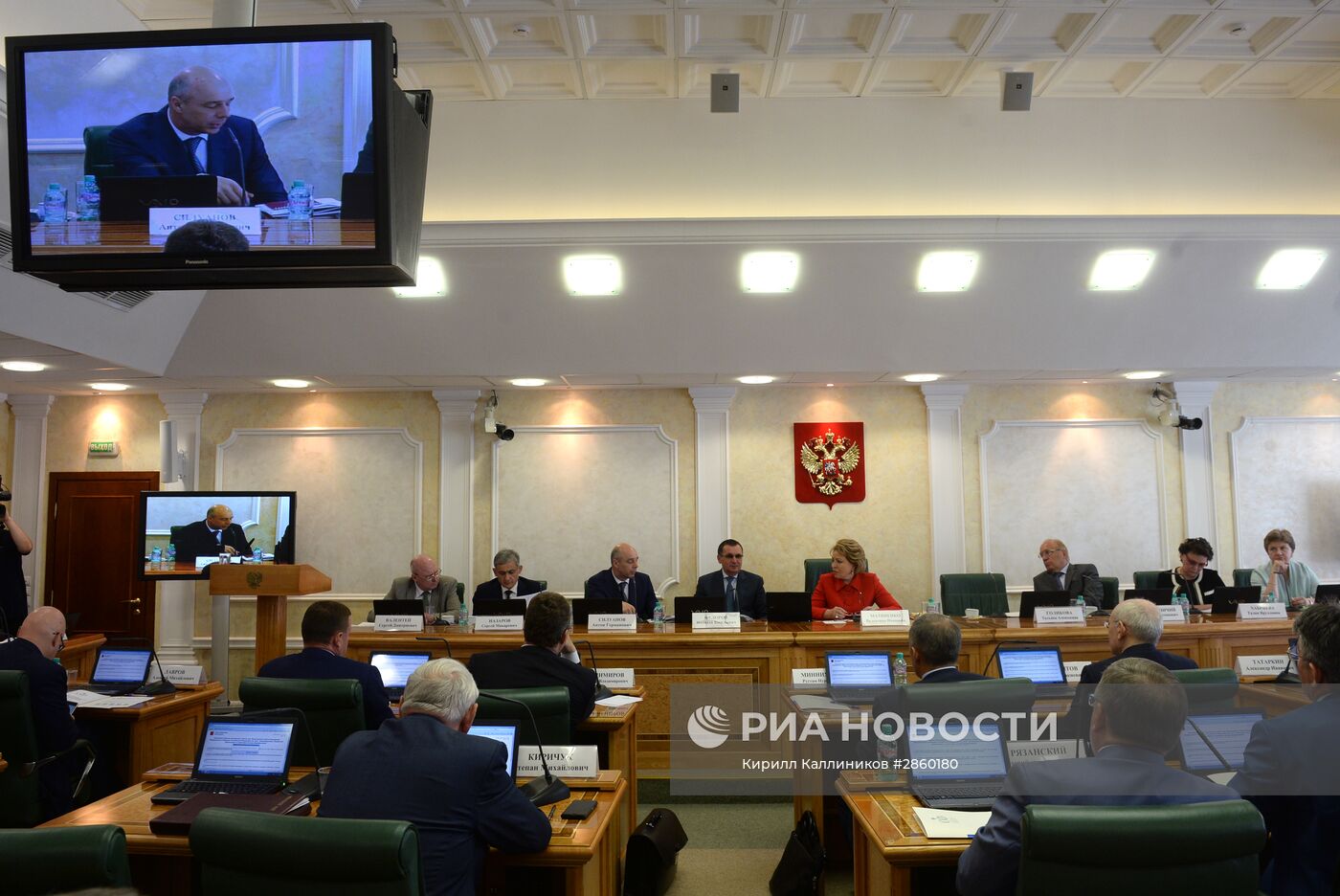 Заседание Научно-экспертного совета при председателе Совета Федерации РФ