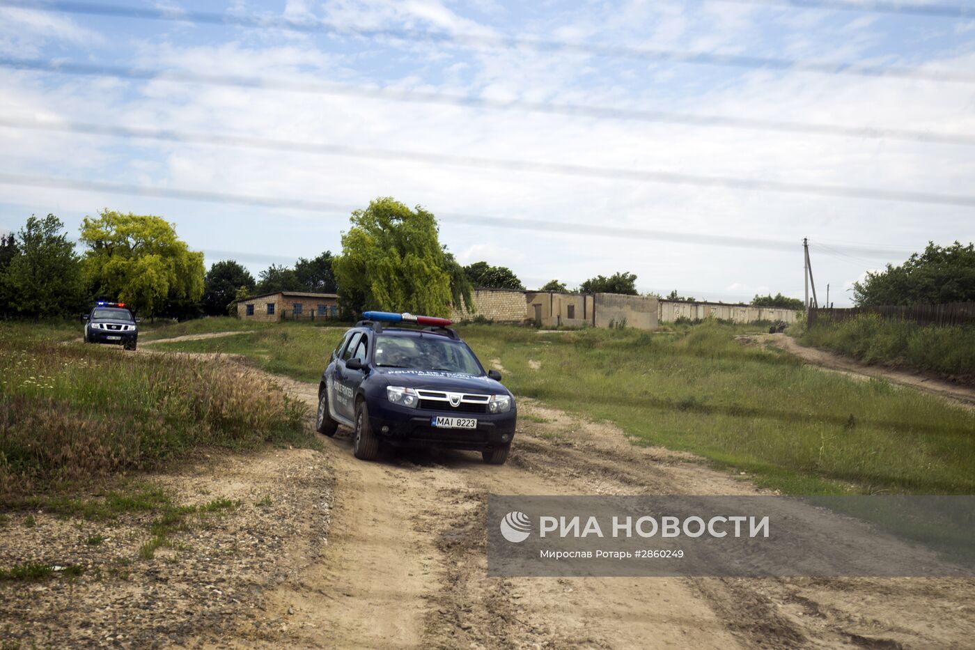 Пропускной пункт "Кагул-Оанча" на молдавско-румынской границе