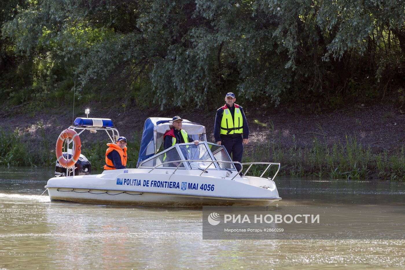 Пропускной пункт "Кагул-Оанча" на молдавско-румынской границе