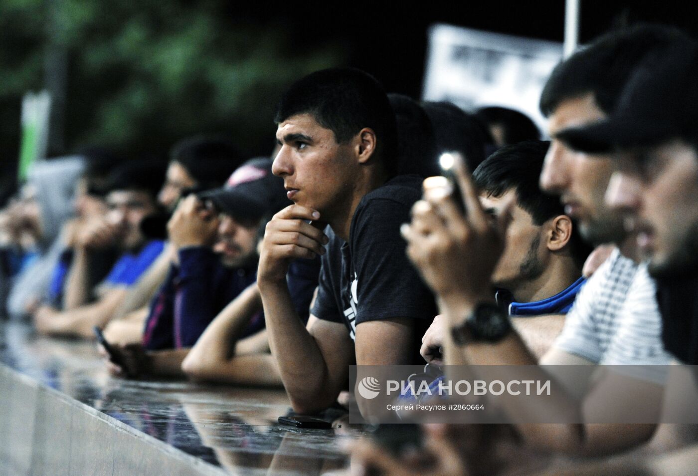 Встреча сборной Дагестана по вольной борьбе с чемпионата России