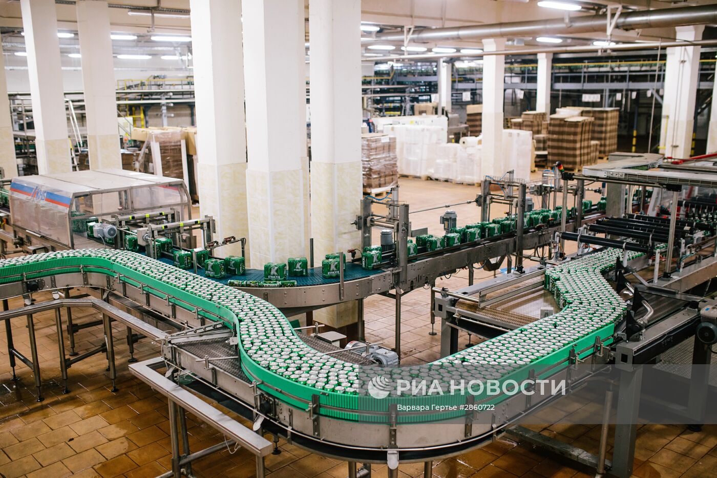 Пивоваренный завод компании "САН ИнБев" в Ивановской области